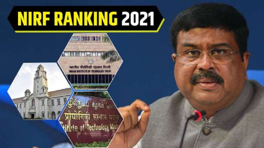 NIRF Ranking 2021:IIT मद्रास सर्वश्रेष्ठ शिक्षण संस्थान, IISc बेंगलुरू बेस्ट युनिवर्सिटी, DU का मिरा NIRF Ranking 2021:IIT मद्रास सर्वश्रेष्ठ शिक्षण संस्थान, IISc बेंगलुरू बेस्ट युनिवर्सिटी, DU का मिरा- India TV Hindi
