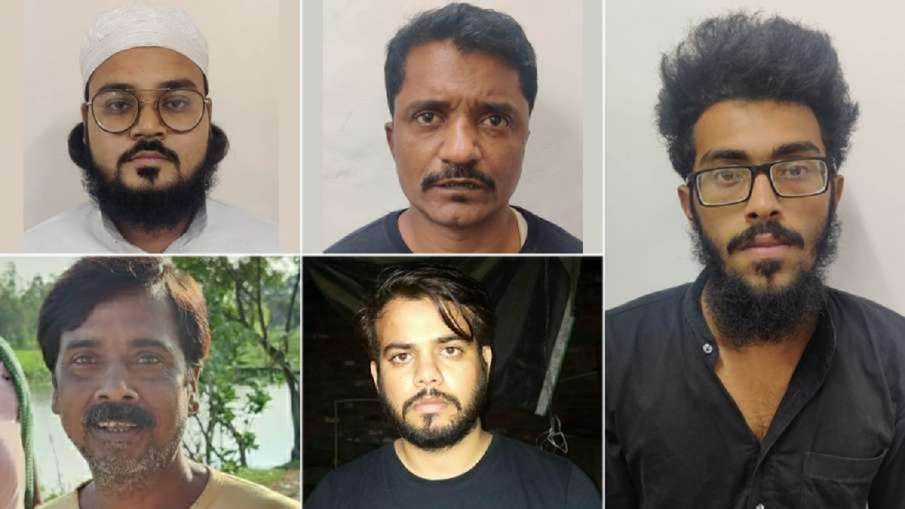धमाकों की साजिश के 4 आरोपियों को 14 दिनों की पुलिस हिरासत, दो आरोपियों की दोपहर बाद पेशी धमाकों की साजिश के 4 आरोपियों को 14 दिनों की पुलिस हिरासत, दो आरोपियों की दोपहर बाद पेशी- India TV Hindi
