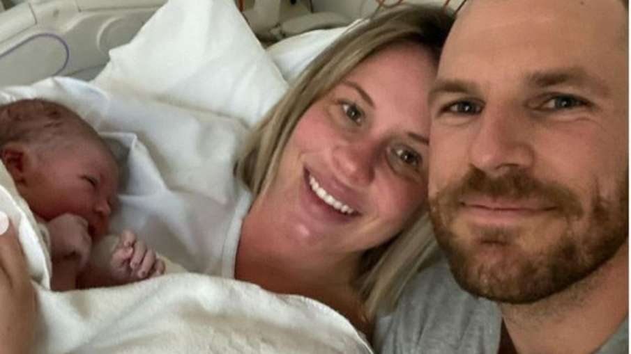Australian Skipper Aaron Finch announces arrival of a... Australian Skipper Aaron Finch announces arrival of a...- India TV Hindi