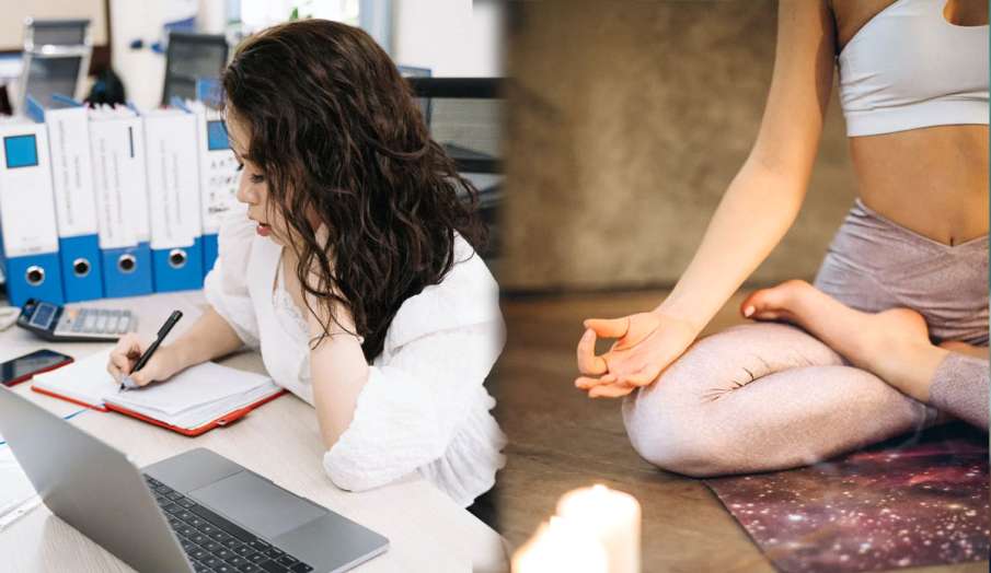 yoga for office workers swami ramdev shares fitness tips for people in office for long time office w yoga for office workers swami ramdev shares fitness tips for people in office for long time office w- India TV Hindi