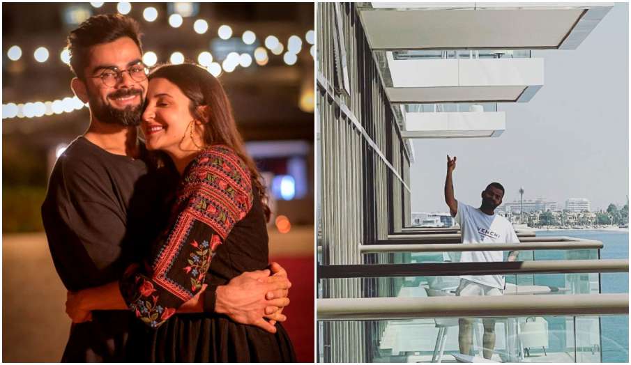 anushka sharma and virat kohli in quarantine in dubai see instagram post anushka sharma and virat kohli in quarantine in dubai see instagram post - India TV Hindi