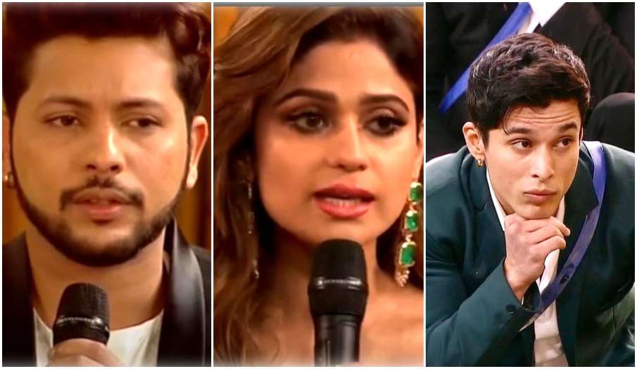 bigg boss 15 Shamita Shetty pratik sehajpal and nishant bhat argument on stage with salman khan watc- India TV Hindi