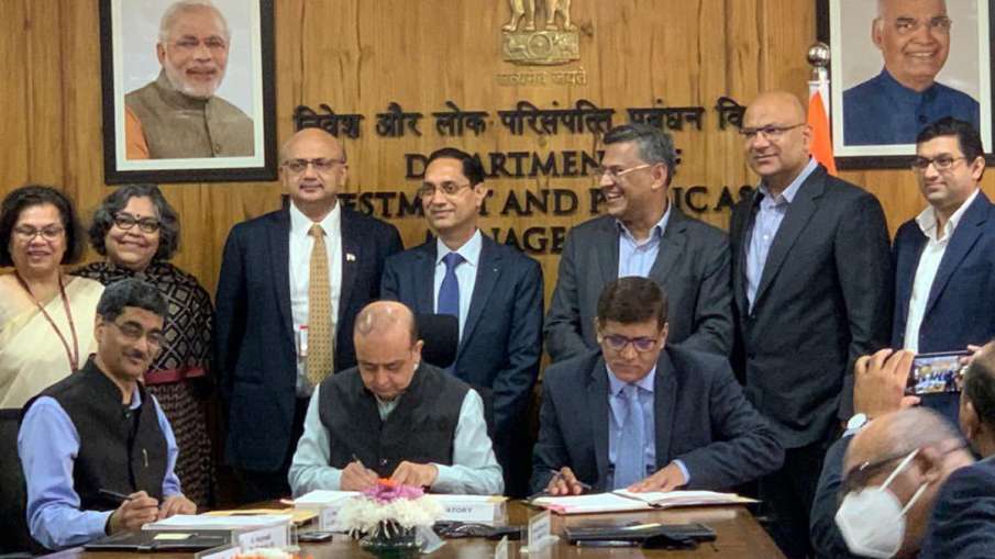 Share Purchase Agreement signed today by Government with Tata Sons for Air India Share Purchase Agreement signed today by Government with Tata Sons for Air India- India TV Paisa