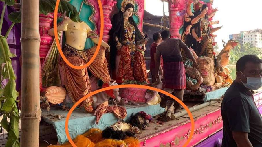 Durga Puja pandals Bangladesh, Hindu Temples Attacked in Bangladesh, Durga Puja Bangladesh Durga Puja pandals Bangladesh, Hindu Temples Attacked in Bangladesh, Durga Puja Bangladesh- India TV Hindi