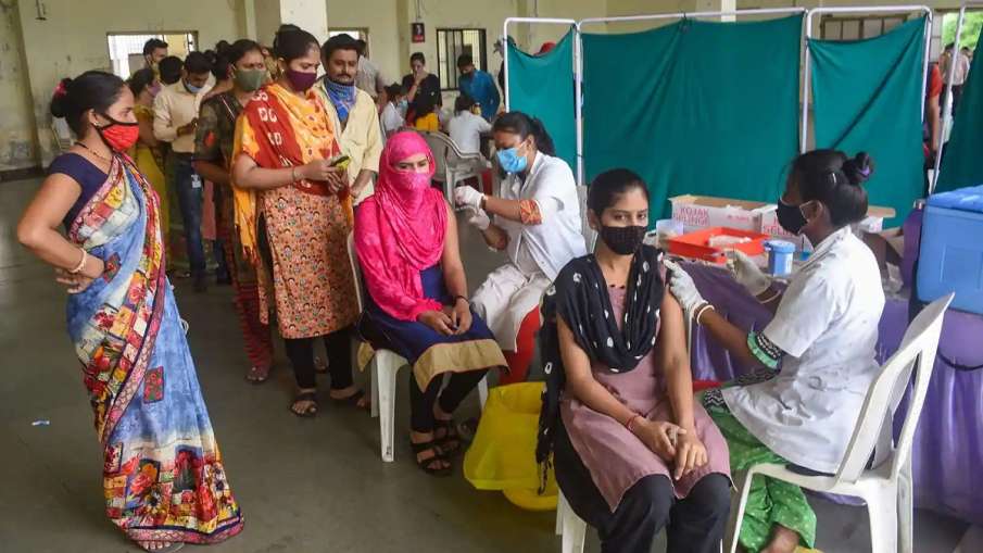 Adult population in nine States received first dose of COVID-19 vaccine Adult population in nine States received first dose of COVID-19 vaccine- India TV Hindi