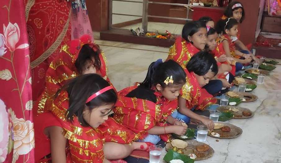 kanya pujan shubh muhurat puja vidhi kanya pujan shubh muhurat puja vidhi- India TV Hindi