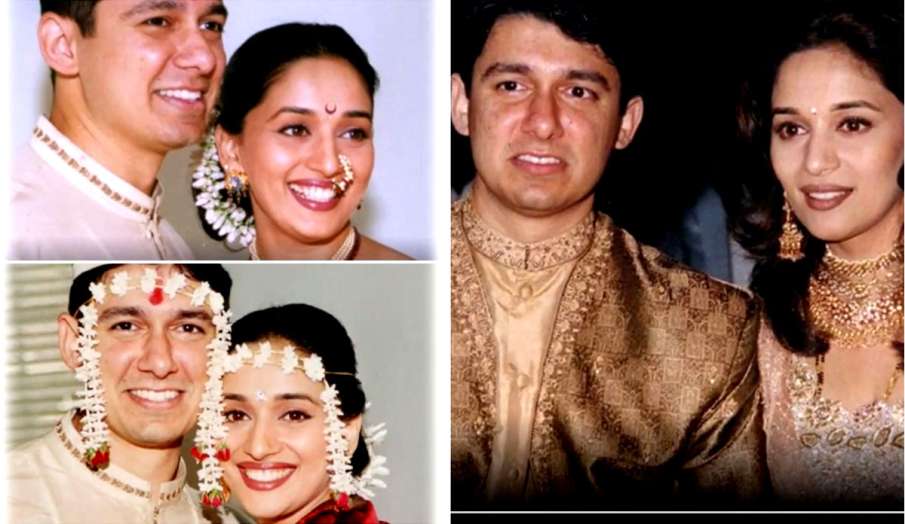 madhuri dixit wedding anniversary 22 years husband Shriram Madhav Nene watch video madhuri dixit wedding anniversary 22 years husband Shriram Madhav Nene watch video - India TV Hindi