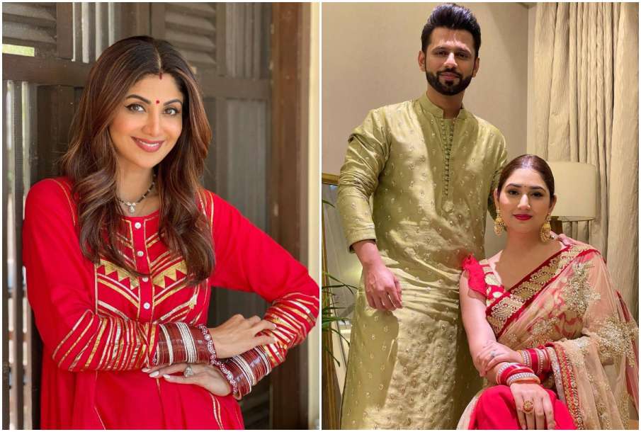 Shilpa Shetty, Rhaul Vaidya and Disha Shilpa Shetty, Rhaul Vaidya and Disha - India TV Hindi