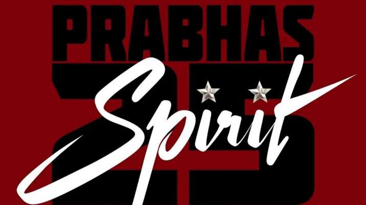 Prabhas announces 25th film Spirit - India TV Hindi