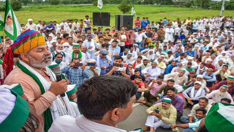 Rakesh Tikait lakhimpur kheri case demands of farmers latest news लखीमपुर में मारे गए किसानों के परि- India TV Hindi