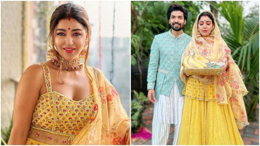 शादी के 10 साल बाद देबिना बनर्जी ने पति गुरमीत संग मनाई छठ शादी के 10 साल बाद देबिना बनर्जी ने पति गुरमीत संग मनाई छठ- India TV Hindi