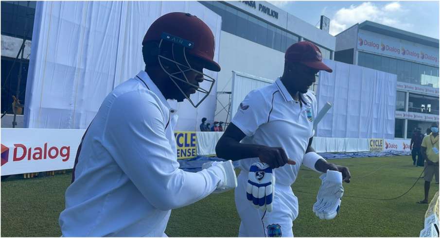SL vs WI, Sri Lanka vs West Indies, 1st Test Match, Kyle Myers, Jason Holder SL vs WI, Sri Lanka vs West Indies, 1st Test Match, Kyle Myers, Jason Holder - India TV Hindi