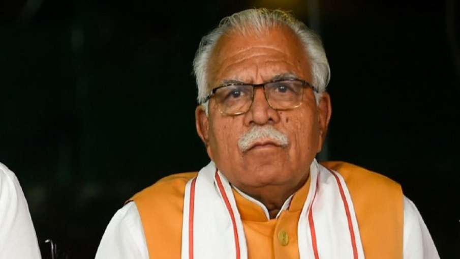 Manohar Lal Khattar, Haryana Chief Minister Manohar Lal Khattar, Haryana Chief Minister - India TV Hindi