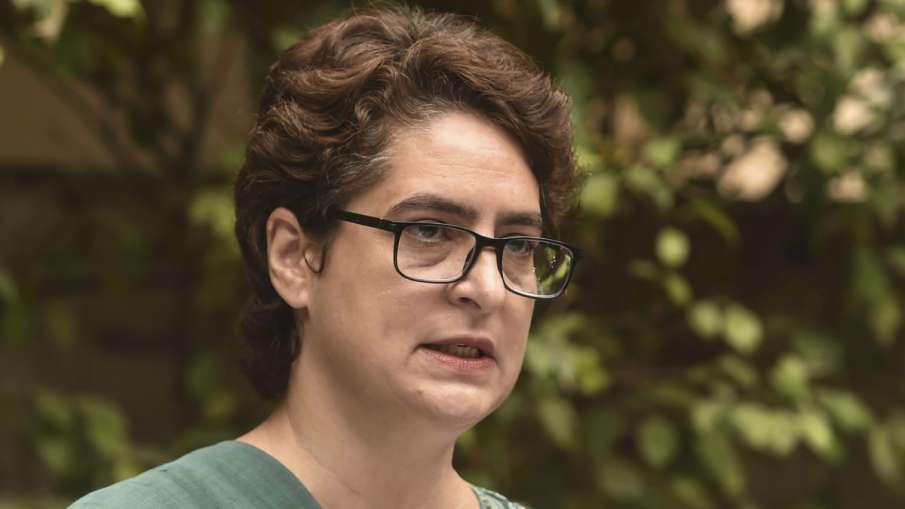 'Corruption in recruitment is the identity of BJP government', Priyanka Gandhi accused in UP TET question paper leak case - India TV