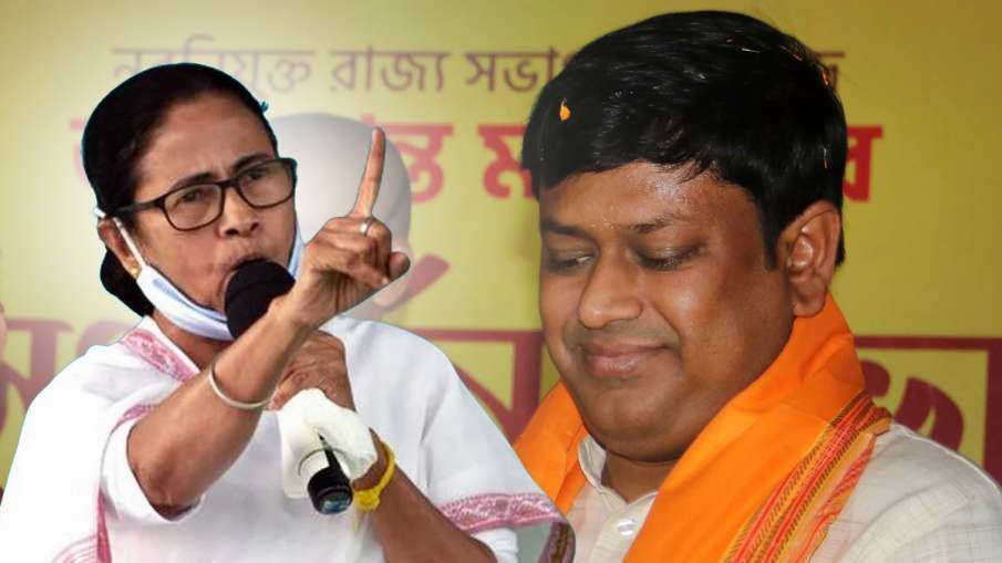 बंगाल की मुख्यमंत्री ममता बनर्जी और भाजपा के प्रदेश अध्यक्ष सुकांत मजूमदार बंगाल की मुख्यमंत्री ममता बनर्जी और भाजपा के प्रदेश अध्यक्ष सुकांत मजूमदार- India TV Hindi