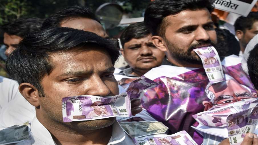 India's economy destroyed by demonetisation says Congress leader Mallikarjun Kharge नोटबंदी करके मोद India's economy destroyed by demonetisation says Congress leader Mallikarjun Kharge नोटबंदी करके मोद- India TV Hindi