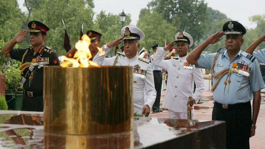 'Amar Jawan Jyoti', which has been burning for 50 years, will be merged with the flame burning at the National War Memorial - India TV
