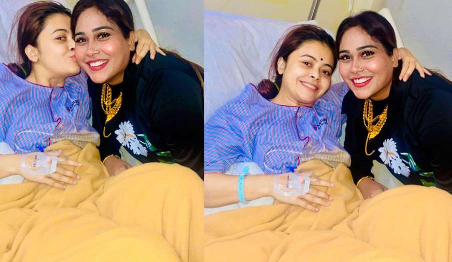 Afsana Khan visits Devoleena Bhattacharjee in the hospital see photos and video- India TV Hindi