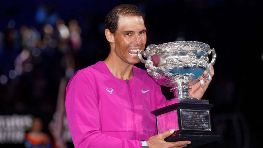 Rafael Nadal win 21st Grand Slam Aus Open 2022- India TV