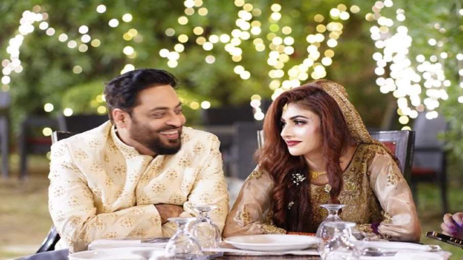 Pakistani MP Aamir Liaquat Hussain and 18 year old Syeda Dania Shah wedding- India TV Hindi