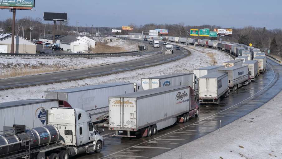 Truck Drivers Protest, Canada- India TV Hindi