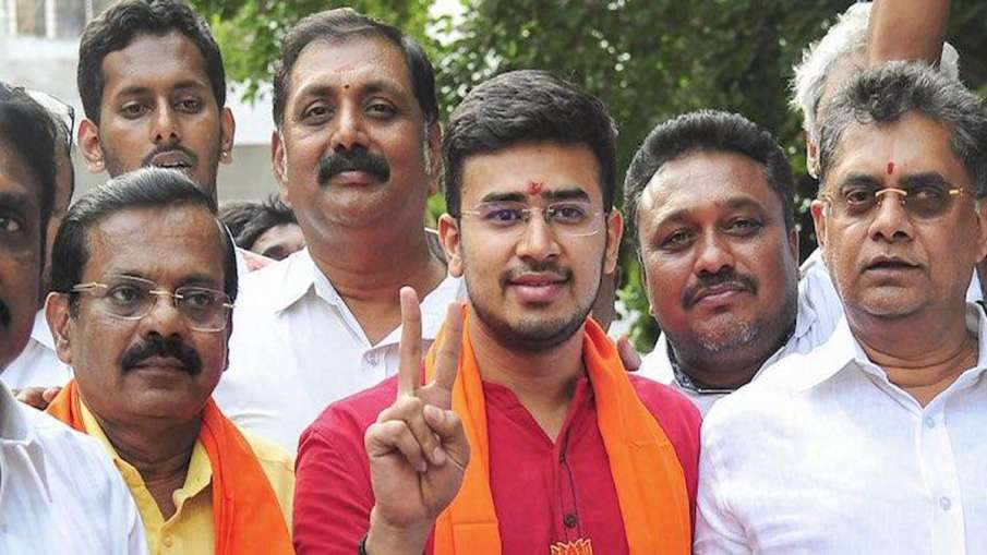 BJP appointed Tejasvi Surya as Yuva Morcha President - India TV Hindi News