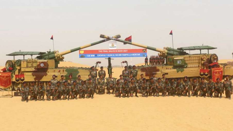 130mm Self Propelled Catapult Guns, 160mm Tampella Mortars, Indian Army- India TV Hindi News