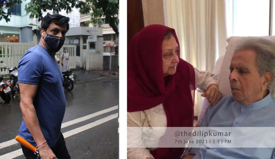 Madhur Bhandarkar went to visit Dilip sahab at Hinduja Hospital today