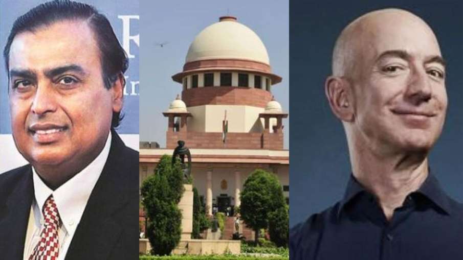 Supreme Court ruled in favour of Amazon in tussle with Future Retail- India TV Hindi News