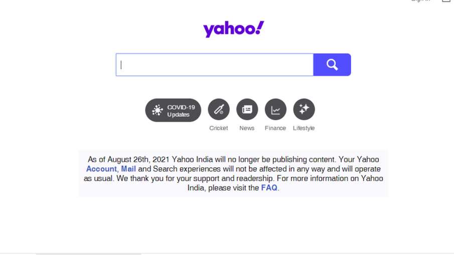 Yahoo shuts down news sites in India- India TV Paisa