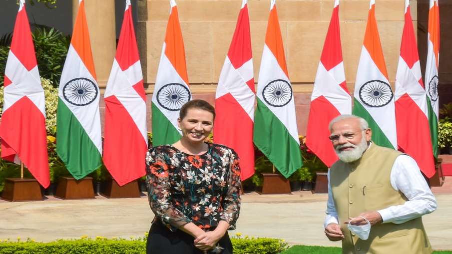 Danish PM Mette Frederiksen meets PM Narendra Modi India Denmark agreements bilateral relation भारत - India TV Hindi