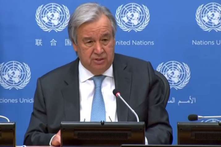 UN chief 'Antonio Guterres' wants humanitarian ceasefire in Ukraine UN chief 'Antonio Guterres' wants humanitarian ceasefire in Ukraine- India TV Hindi