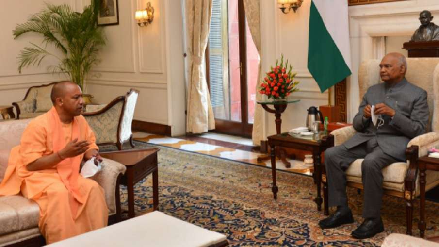 Yogi Adityanath Meets President Ramnath kovind- India TV Hindi