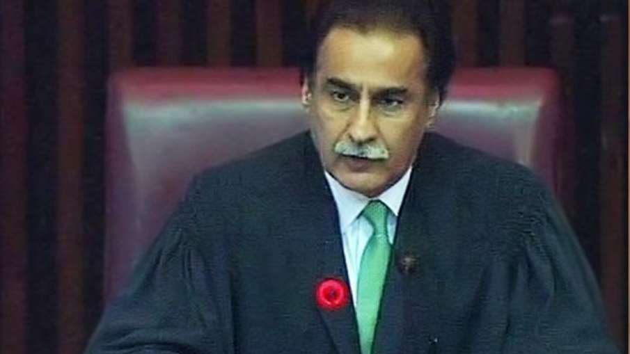 Pakistan Parliament speaker's tongue slips, calls Nawaz instead of Shahbaz Sharif- India TV Hindi