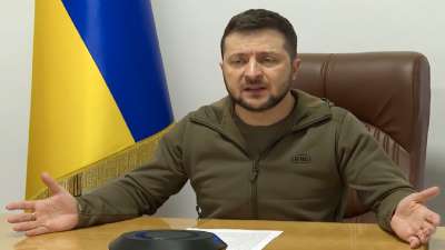 Zelensky denies comment on attack on Russian oil depot- India TV Hindi