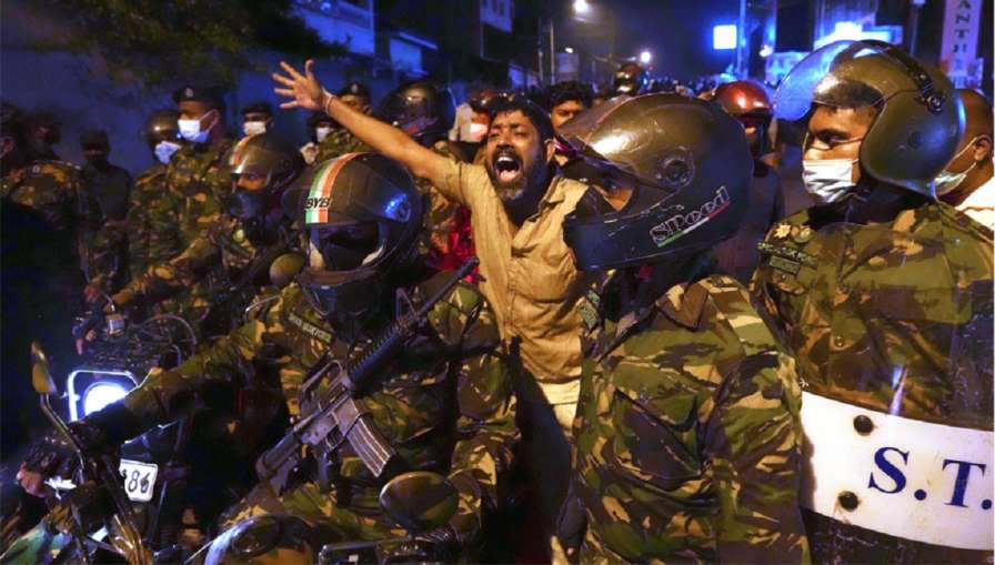 Protest in Sri Lanka - India TV Hindi