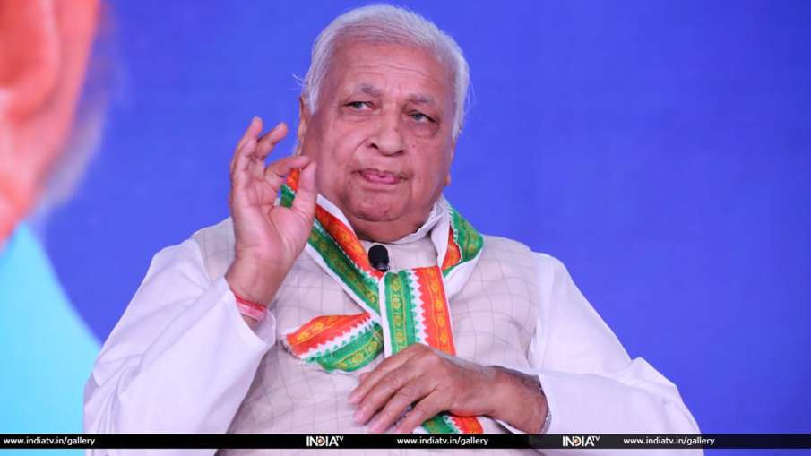 Kerala Governor Arif Mohammad Khan in IndiaTV Samvaad 2022- India TV Hindi News