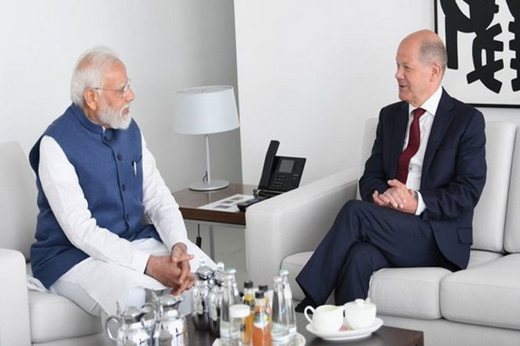 PM Modi and German Chancellor Scholz- India TV Hindi
