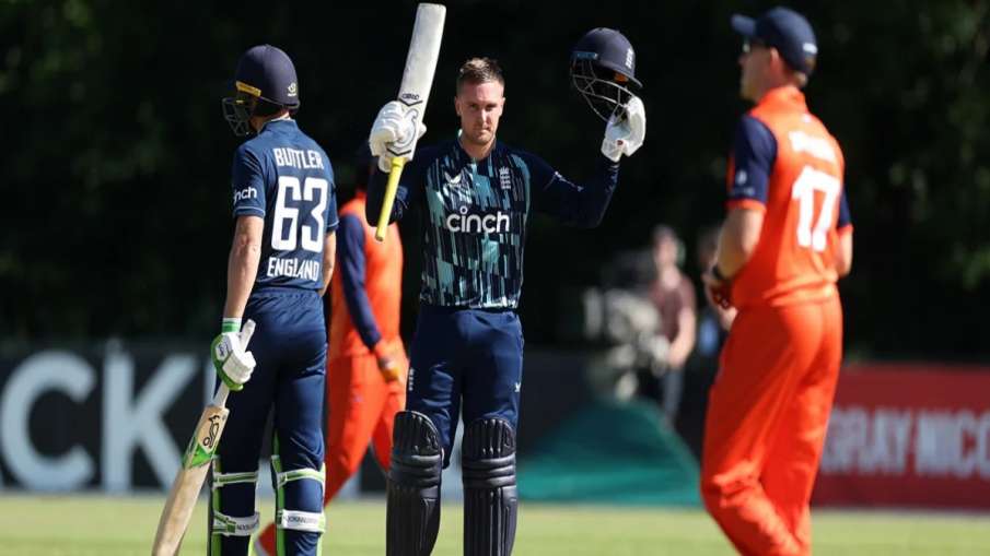 Jason Roy slams century as England Beat Netherlands in...- India TV Hindi