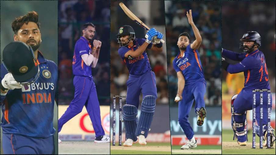 Avesh Khan, Axar Patel, Rishabh Pant, Shreyas Iyer, Dinesh Karthik - India TV