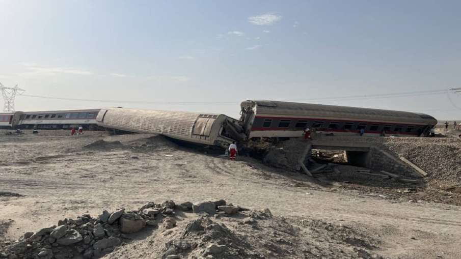 Train derailment in east Iran- India TV Hindi