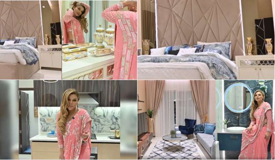 Rakhi Sawant shows her luxurious house in Dubai - India TV