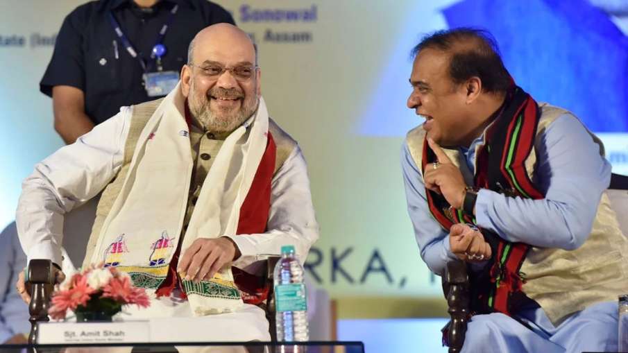 Amit Shah And Himant Bishwa Sharma- India TV Hindi News