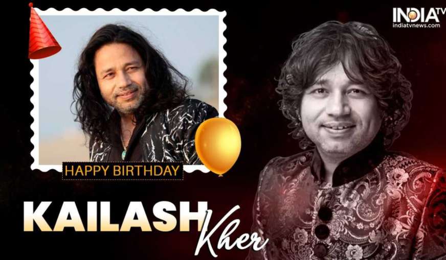 Happy Birthday Kailash Kher - India TV Hindi
