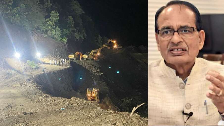 CM Shivraj Singh monitoring Dhar dam situation from control room- India TV Hindi News