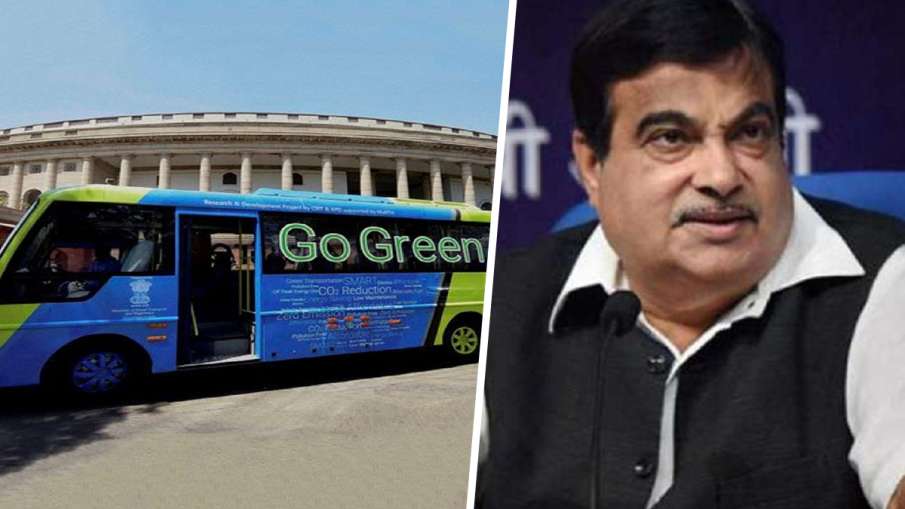 Nitin Gadkari on Electric Buses- India TV Hindi