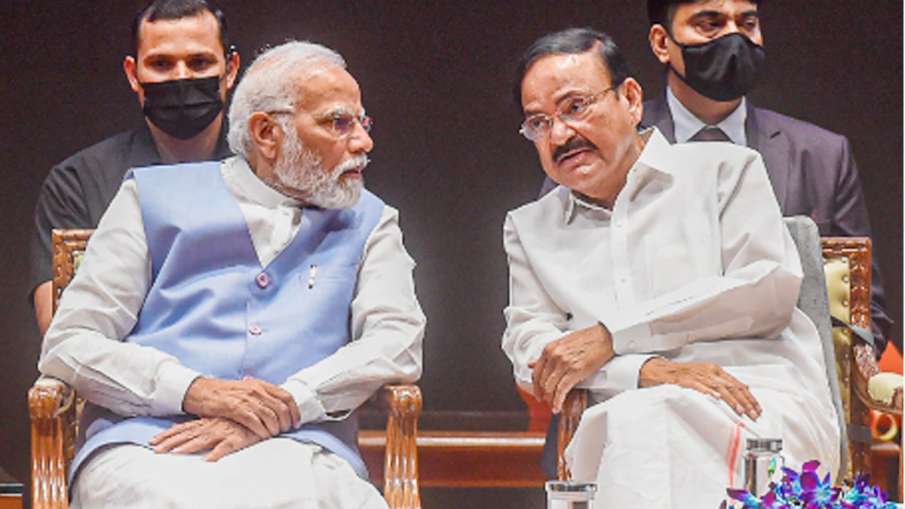 PM Modi bids farewell to Venkaiah Naidu- India TV Hindi News