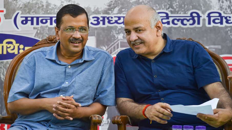 Arvind Kejriwal with Manish Sisodia - India TV Hindi News