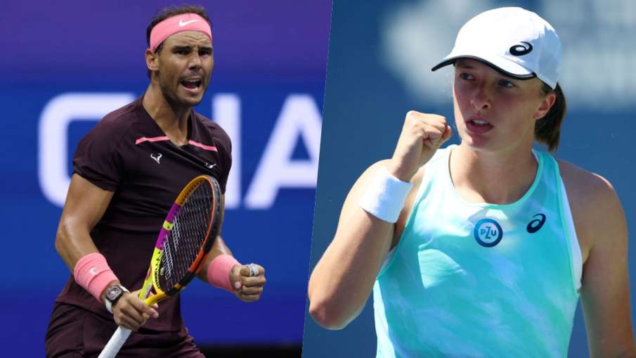 राफेल नडाल, इगा स्विएटेक, हम खुले 2022 - India TV Hindi News