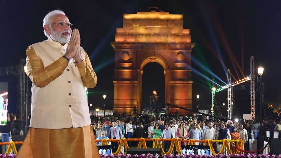PM Modi inaugurates 'Kartavya Path' at India Gate- India TV Hindi News